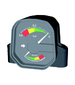 Differenzdruckmanometer fr Filter Alps